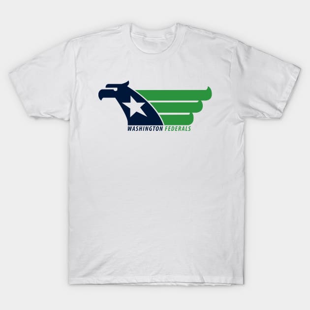 DEFUNCT - Washington Federals T-Shirt by LocalZonly